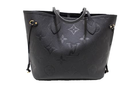 lv bags black leather